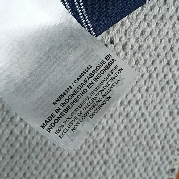 Nike USA Hockey Polo Mens XXL Blue Striped Dri-FIT Game Time M-51299 Excellent - Picture 5 of 10